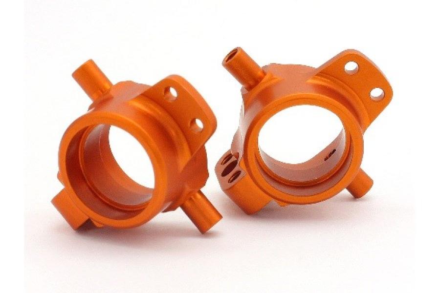 Hd Aluminum Front Hub Carrier (Orange/2Pcs) 86994