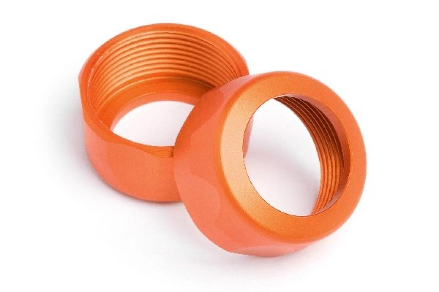 HPI Racing  SHOCK CAP 20x12mm (ORANGE/2pcs) 87491