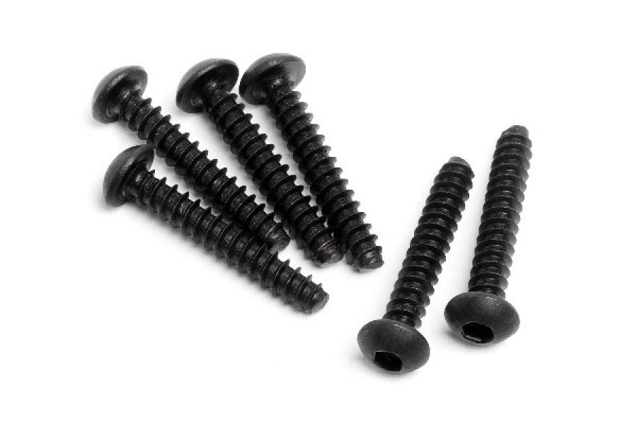 HPI Racing  TP. BUTTON HEAD SCREW M3x18mm (6pcs) 94357