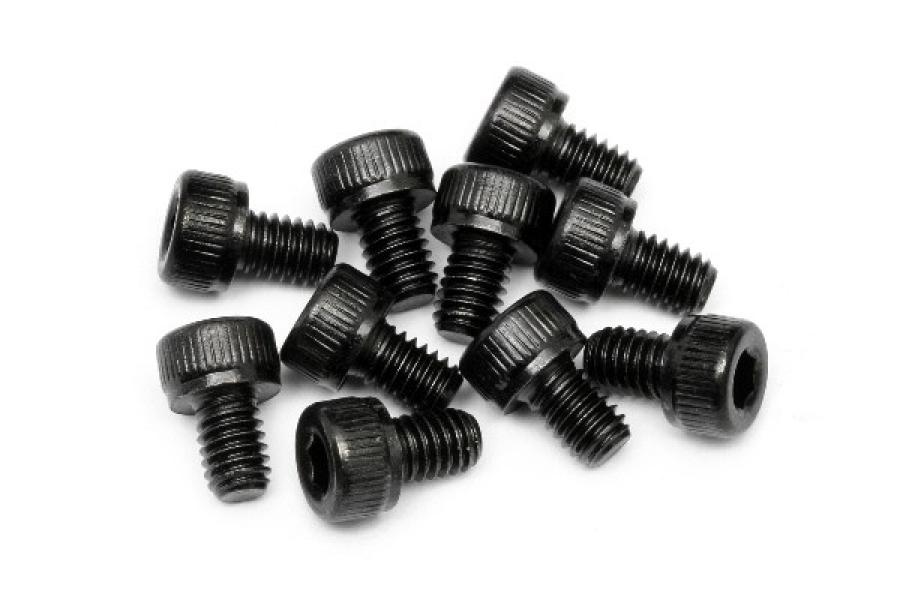 HPI Racing  CAP HEAD SCREW M4X6MM (10PCS) 94502