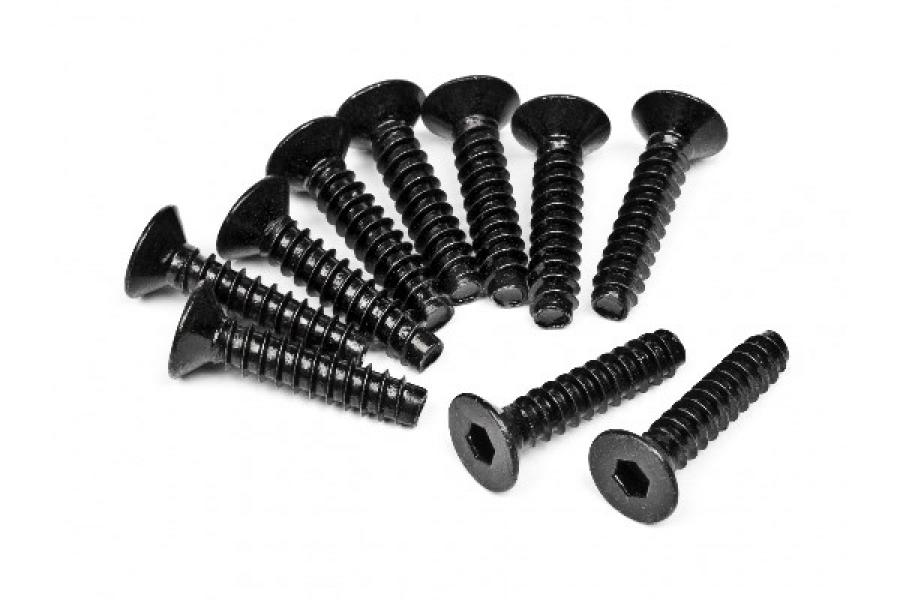 HPI Racing  TP. FLAT HEAD SCREW M4x18mm (HEX SOCKET/10pcs) 94632