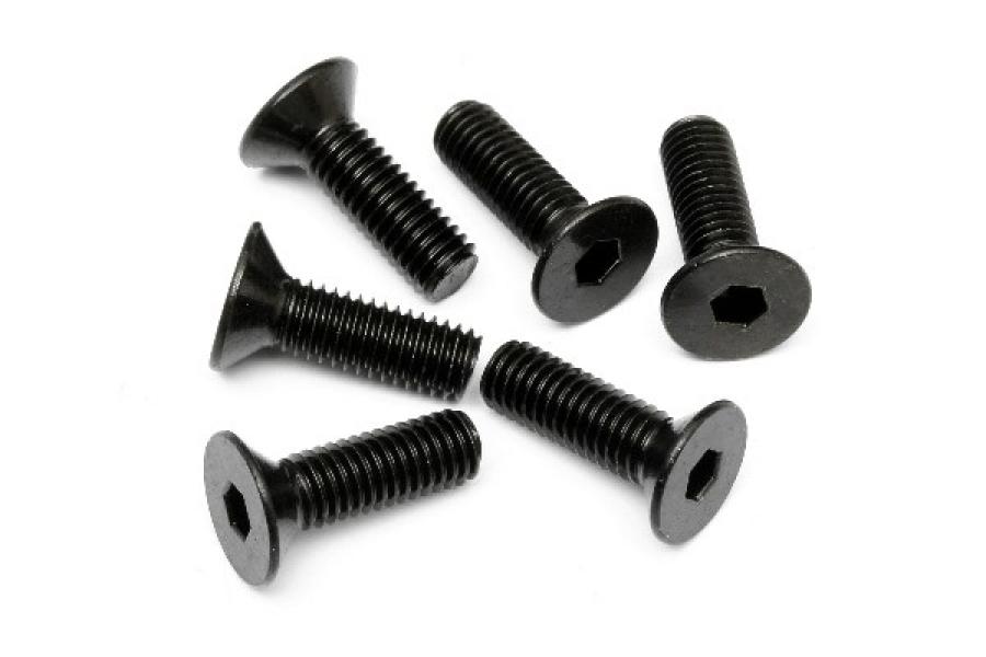 HPI Racing  FLAT HEAD SCREW M5x16mm (HEX SOCKET/6pcs) 94730