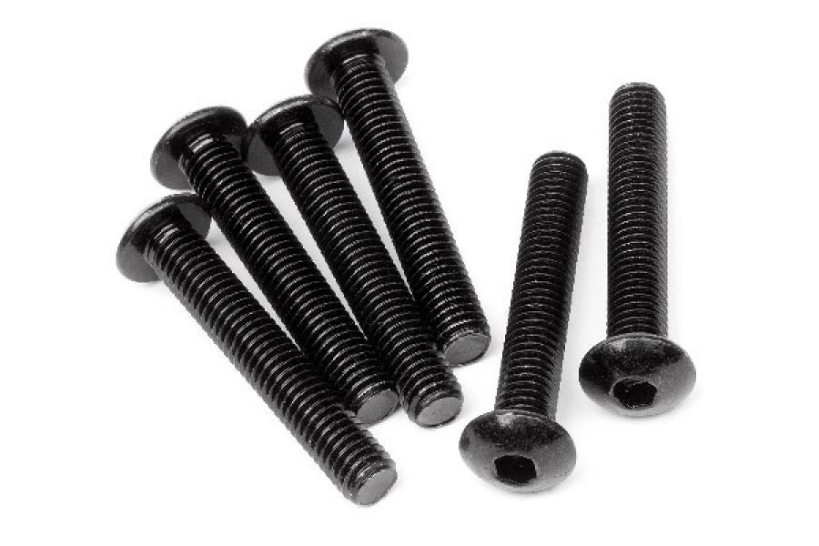Button Head Screw M5X30Mm (Hex Socket/6Pcs) 94760