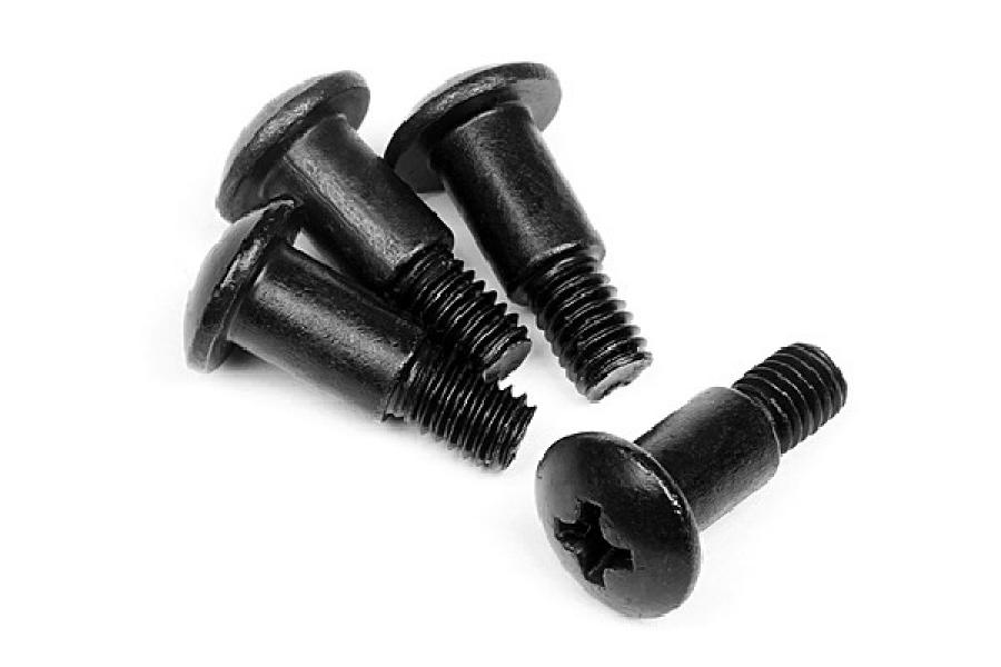 HPI Racing  STEP SCREW M4x10mm (4pcs) Z391