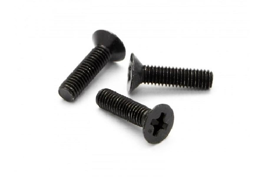 HPI Racing  FLAT HEAD SCREW M3 X 12MM (6PCS) Z528