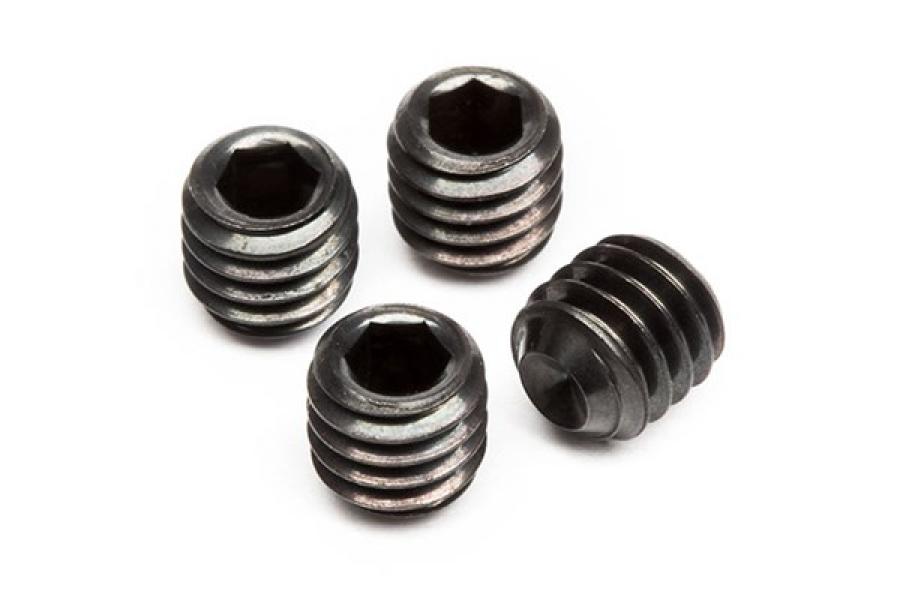 HPI Racing  Set Screw M4X4mm (4Pcs) Z721