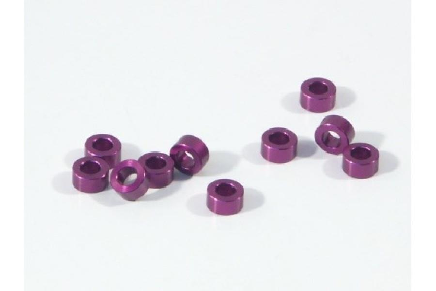 HPI Racing  ALUMINIUM WASHER 3 X 6 X 3.0MM (PURPLE/10 PCS) Z819