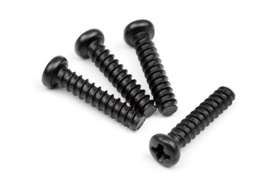 Ball Head Self-Tapping Screw 2.6x12mm (4Pcs)