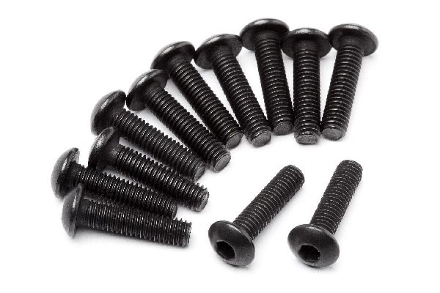 Cap Head Screw M3x12mm 12 Pcs