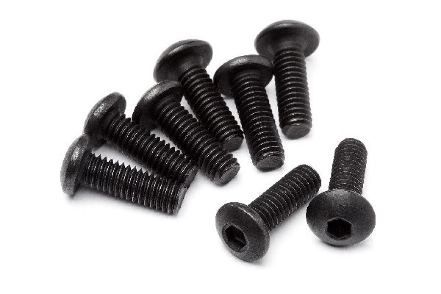 Cap Head Screw M4x12 8 Pcs