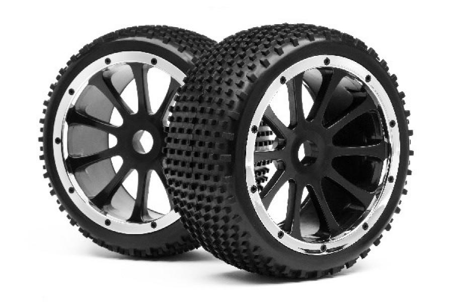 Maverick Blackout St Mounted Wheel And Tyre Pr Mv24180