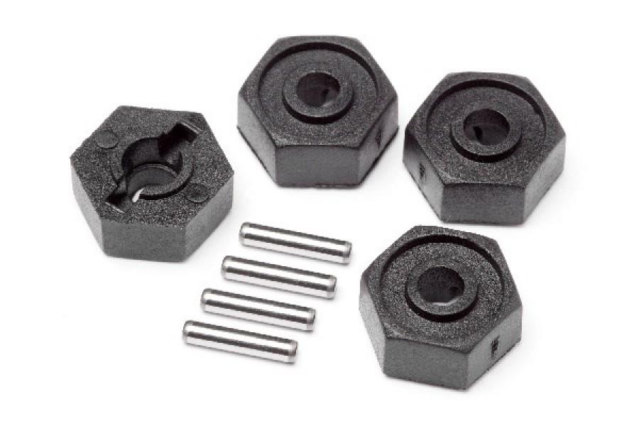 Maverick Wheel Hex Adaptors w/Pins 2x10 4pcs (Scout RC) MV25014