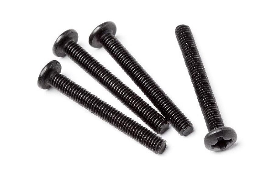 Button Head Screw M3x25 (4pcs)