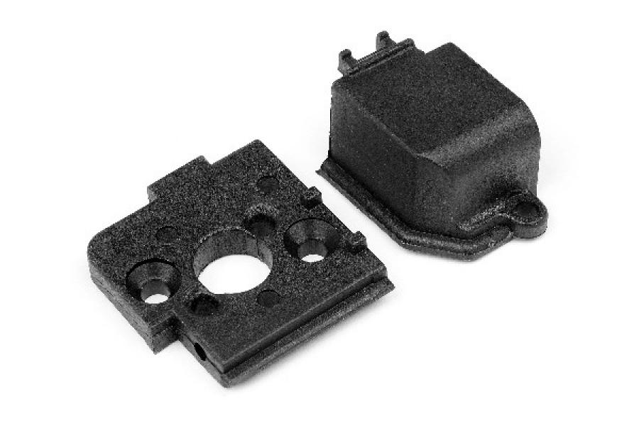 MOTOR MOUNT AND GEAR COVER 1PC (ALL ION)