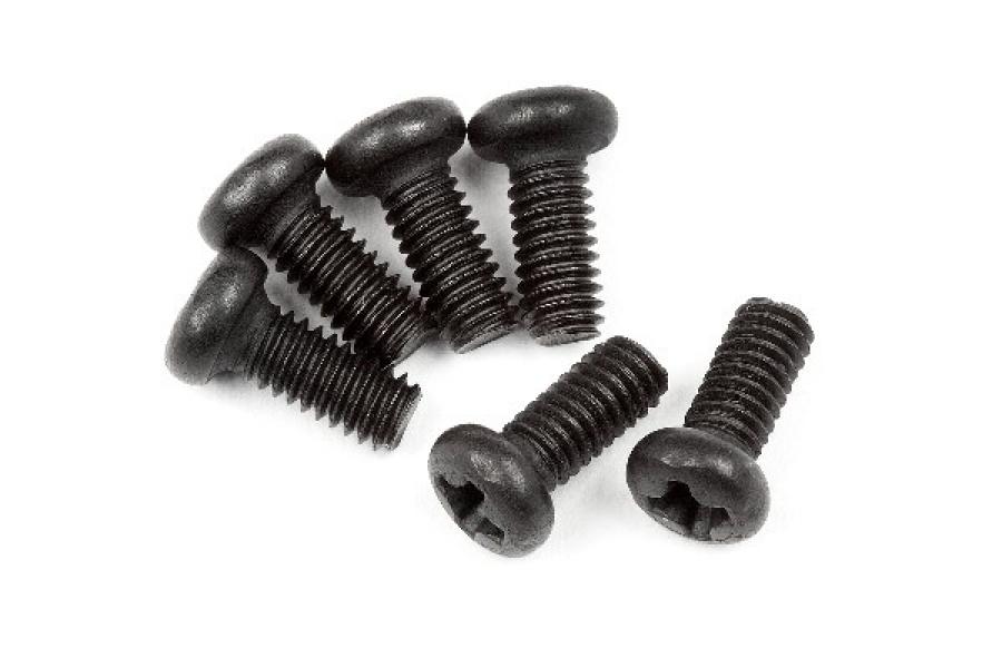 Maverick Button Head Screw M2.5 x 6mm 6Pcs MV28036