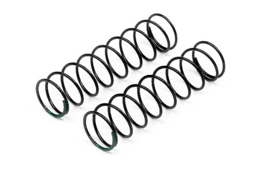 SHOCK SPRING REAR SOFT 1.3X70X9.5 (GREEN/2PCS)