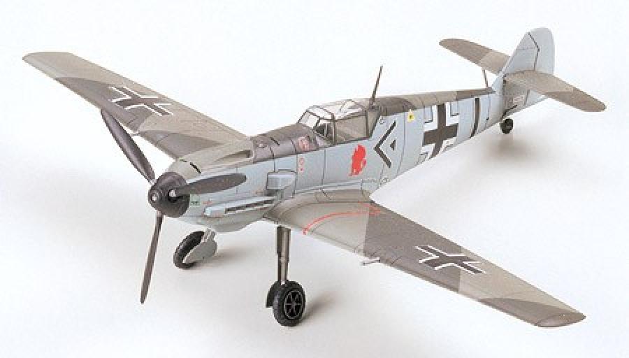 Tamiya 1/72 Messerschmitt Bf109E-3 pienoismalli