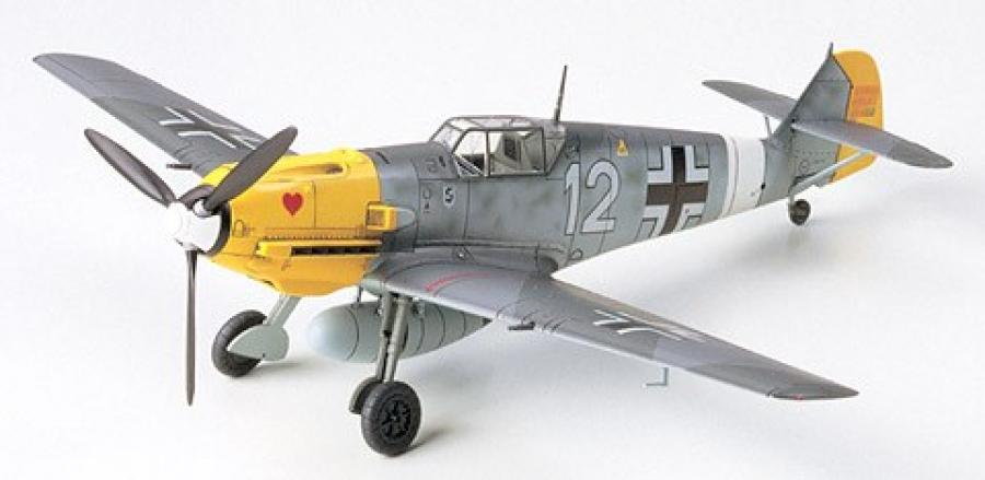 Tamiya 1/72 Messerschmitt Bf109 E-4/7 (TROP) pienoismalli