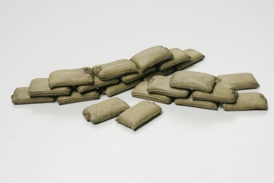 1/48 Brick Wall, Sand Bag &Barricade Set