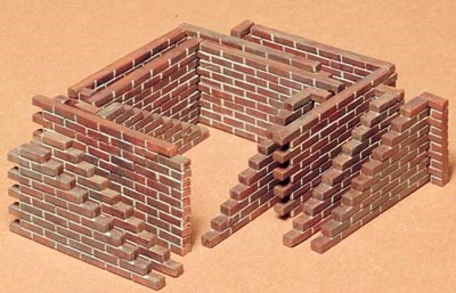 Tamiya 1/35 Brick Wall Set dioraamatarvike