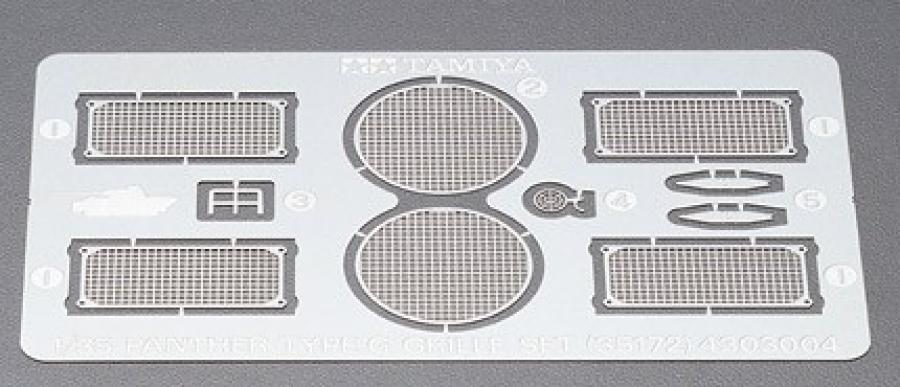 1/35 Panther G Photo Etched Grille Set