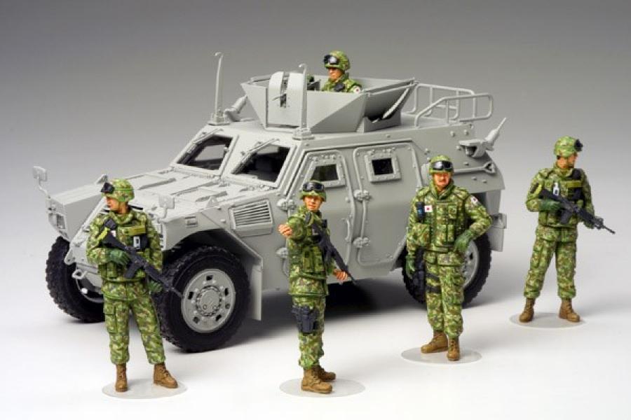 Tamiya 1/35 JGSDF Iraq Humanitarian Assist Team figuuri