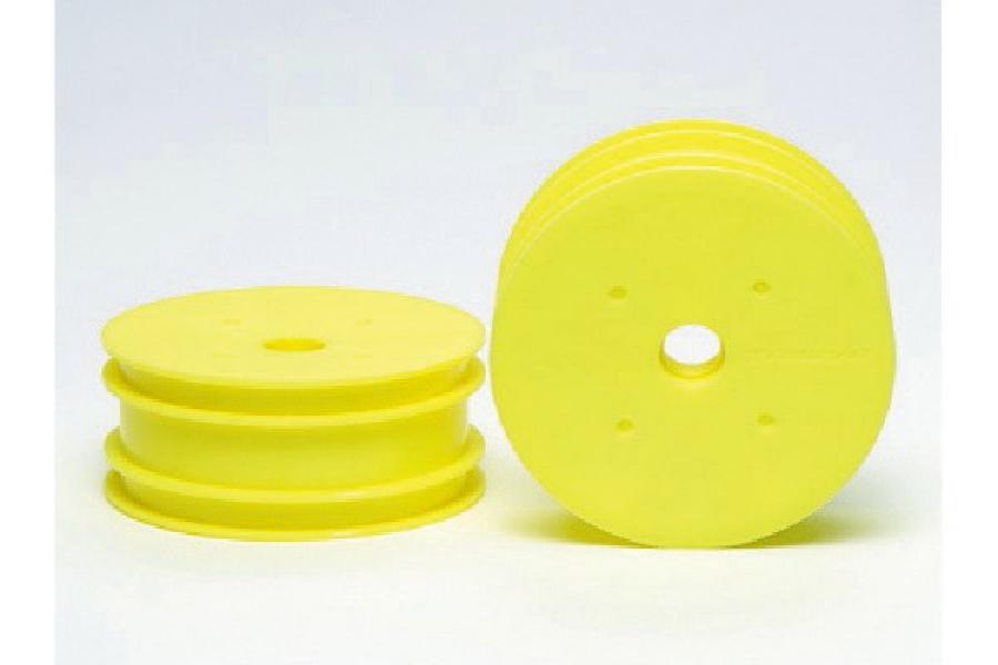 Tamiya DN-01 F dish wheels fluo Yellow varaosa