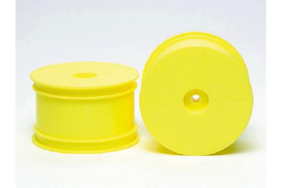 Tamiya DB01 R dish wheels fluo Yellow varaosa
