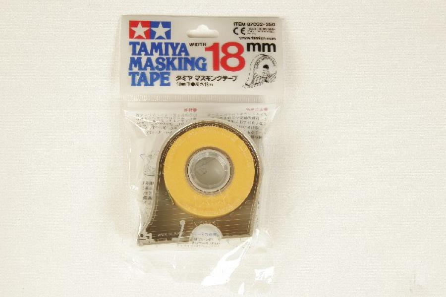 Masking Tape 18mm with dispenser