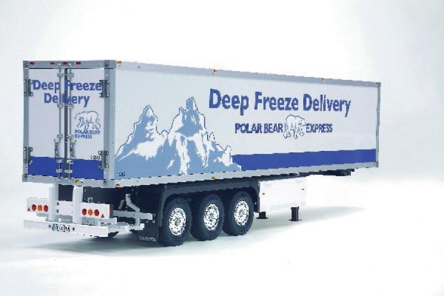 3-Axle reefer semi trailer