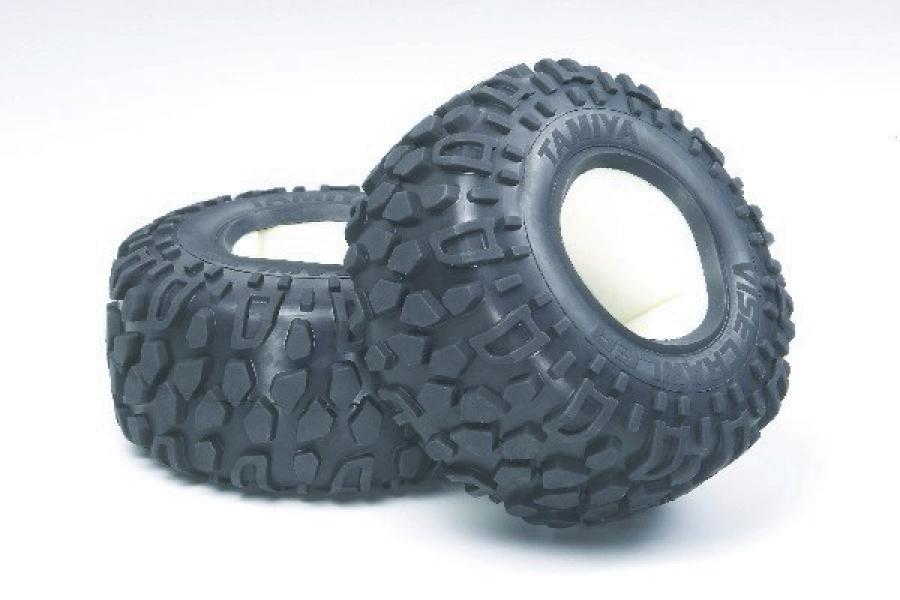 Tamiya CR-01 Vise crawler tire x2 varaosa