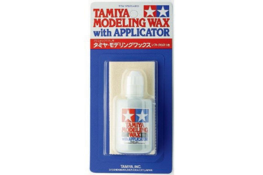 Tamiya Modeling Wax with Applicator kiillotusaine