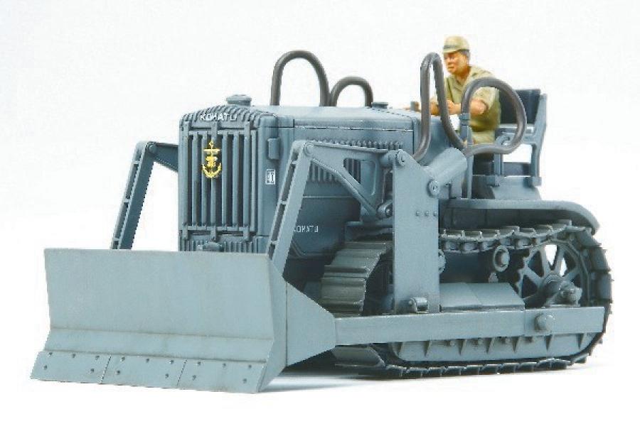 Tamiya 1/48 Komatsu G40 Bulldozer Japanese Navy pienoismalli
