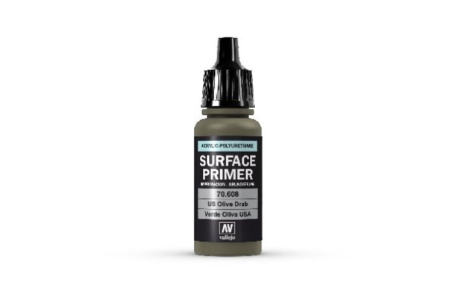 608 Model Air: US Olive Drab Primer 17ml