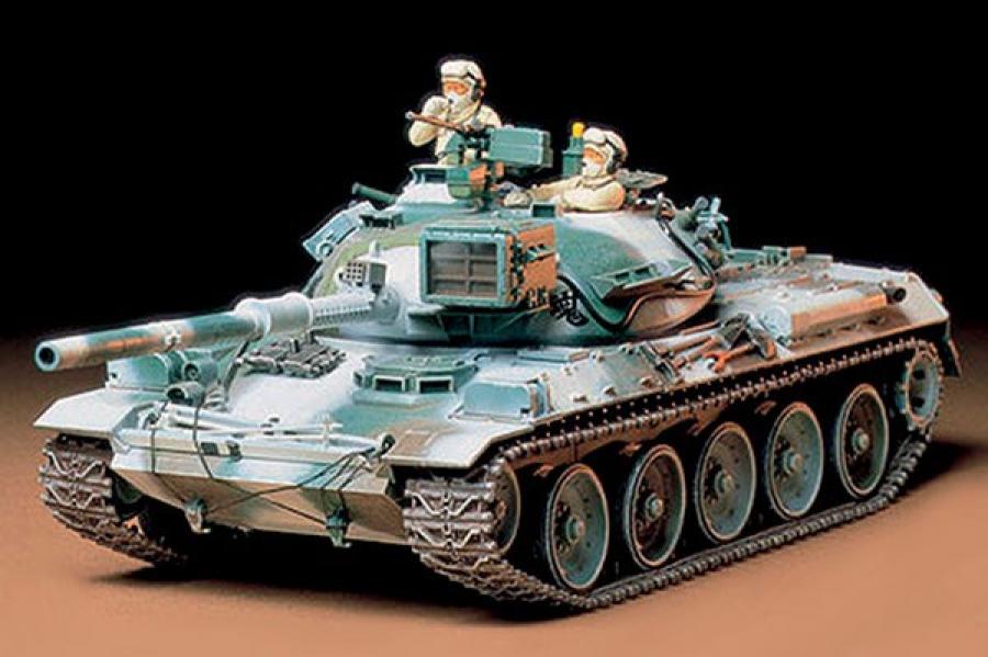 Tamiya 1/35 JGSDF Type 74 MBT (Winter version) pienoismalli