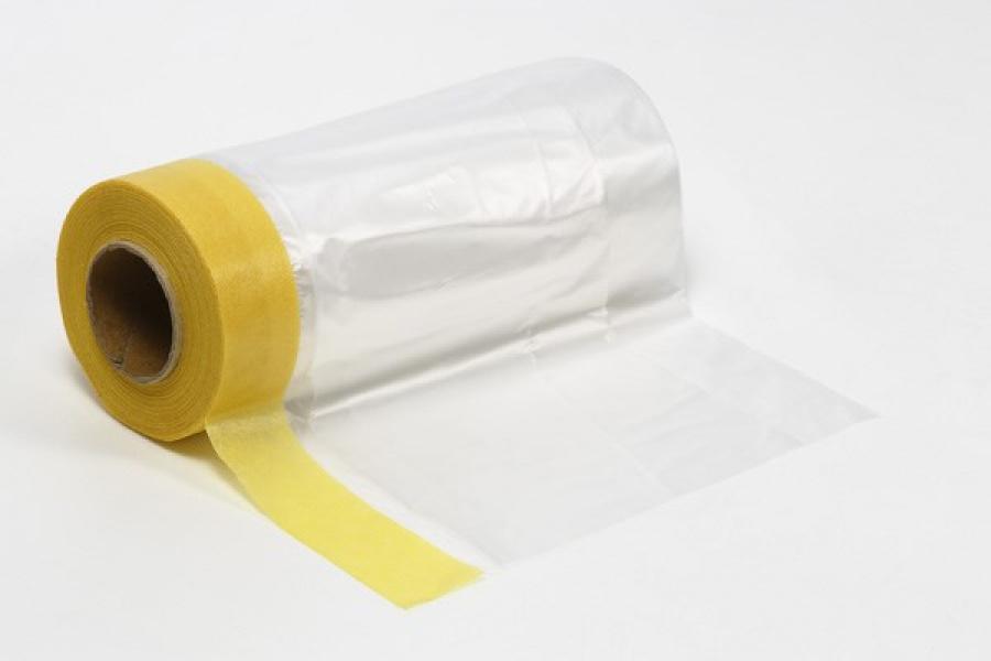 Tamiya Masking Tape W/Plastic Sheeting 550mm maskiteippi