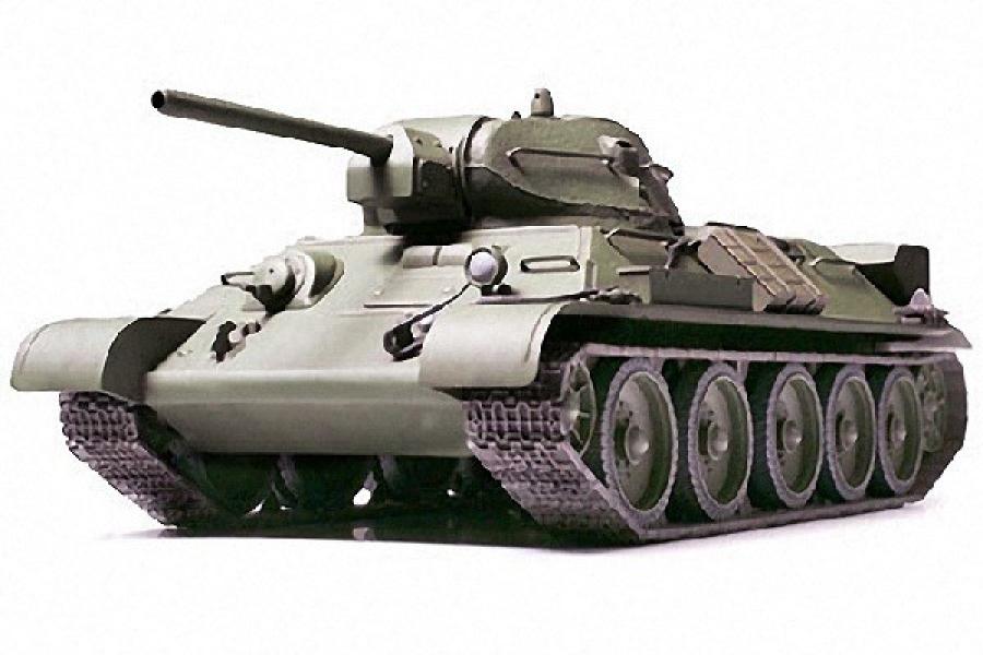 Tamiya 1/48 T34/76 1941 Cast Turret pienoismalli