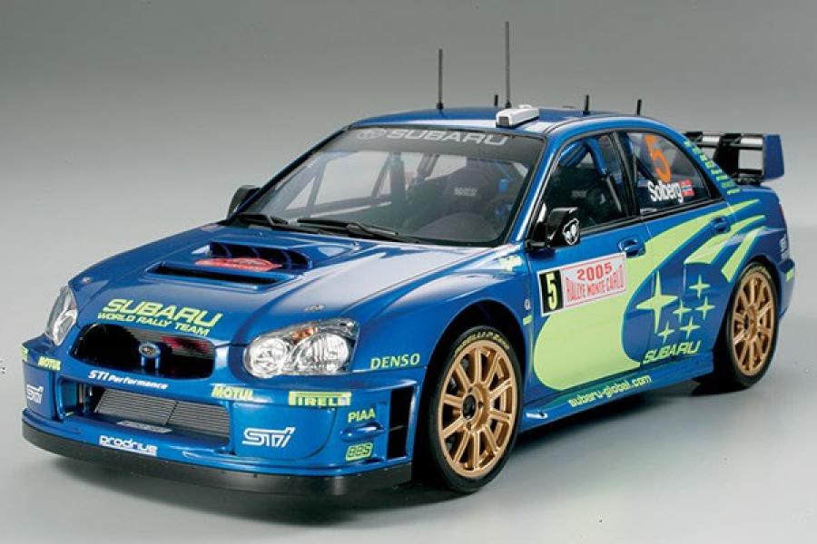 Tamiya 1/24 Subaru Impreza WRC Monte Carlo '05 pienoismalli