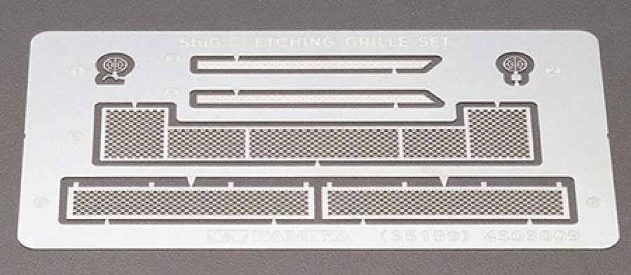 Tamiya 1/35 Stug III Photo-Etched Grille Set lisätarvike