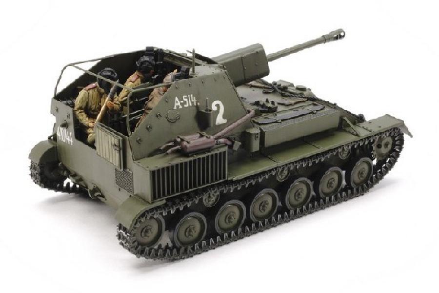 Tamiya 1/35 Russian SU-76M pienoismalli