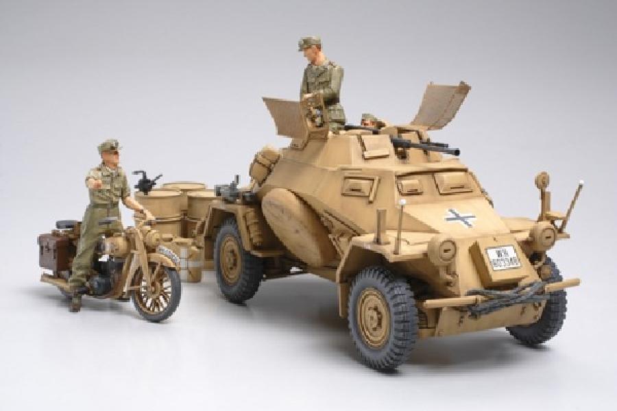 Tamiya 1/35 SD.KFZ.222 NORTH AFRICA pienoismalli