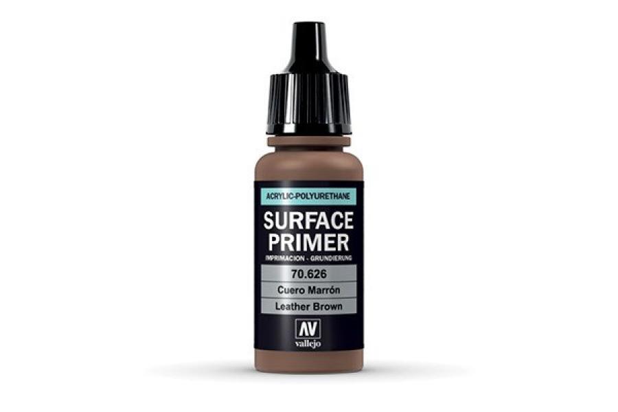 Leather Brown, Primer-17 ml.