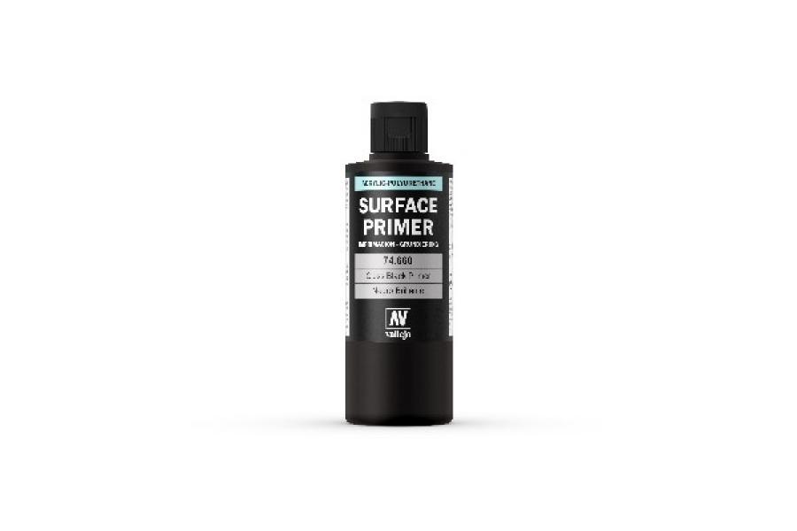 Auxiliary Gloss Black Primer, 200ml