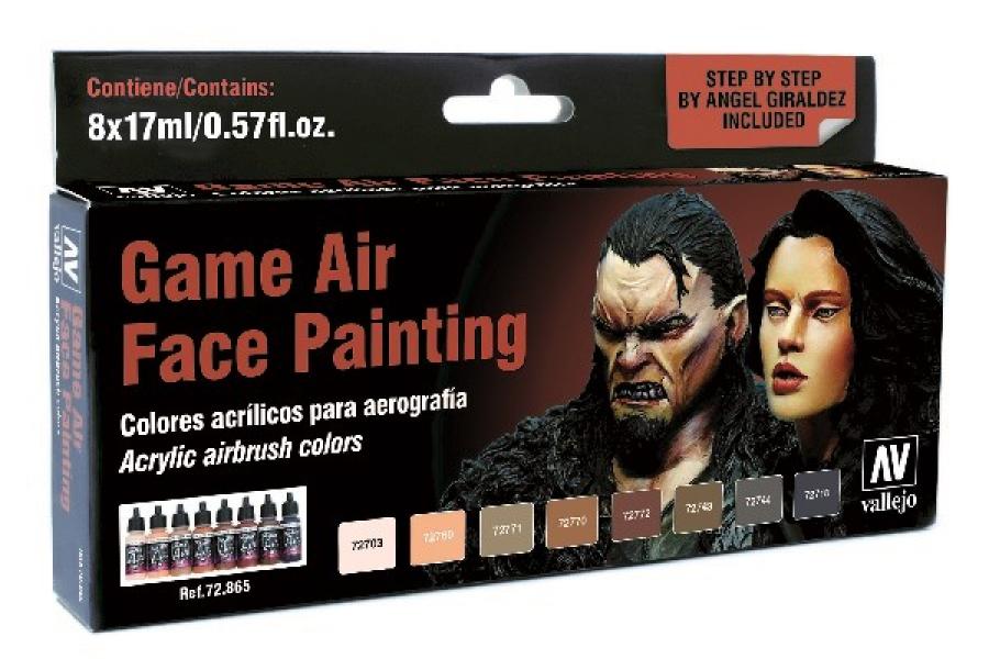 Game Air Face Painting Set