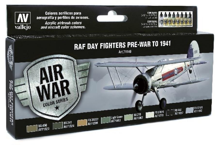 RAF Day Fighters Colors Pre-War-1941