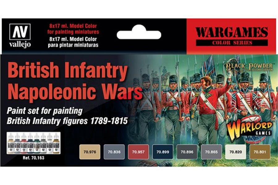 British Infantry Napoleonic Wars 8X17ml