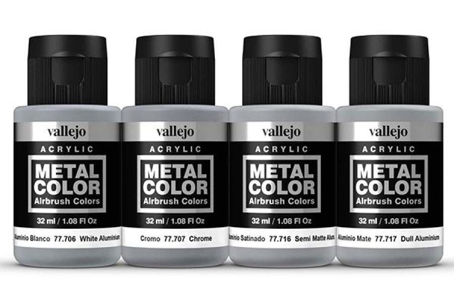 ALUMINIUM DOPE 4X32ML (Airbrush Colors)