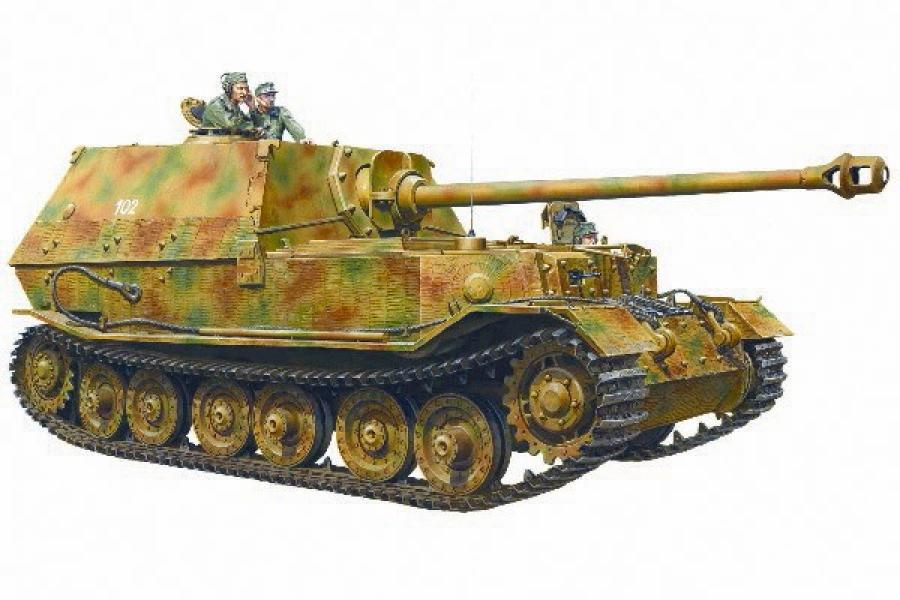 Tamiya 1/35 German Tank Destroyer Elefant pienoismalli