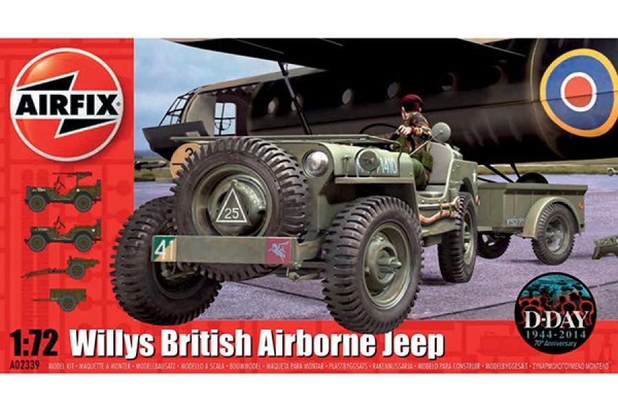 Willys British Airborne Jeep 1:72
