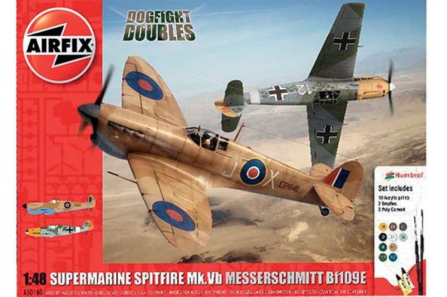 Spitfire vs Messersschmitt Bf109E 1:48